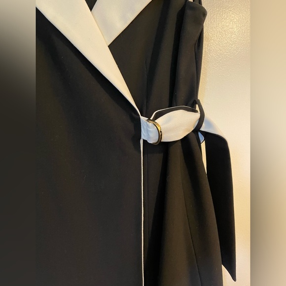 Calvin Klein dress Black/white size 8 - Picture 3 of 4